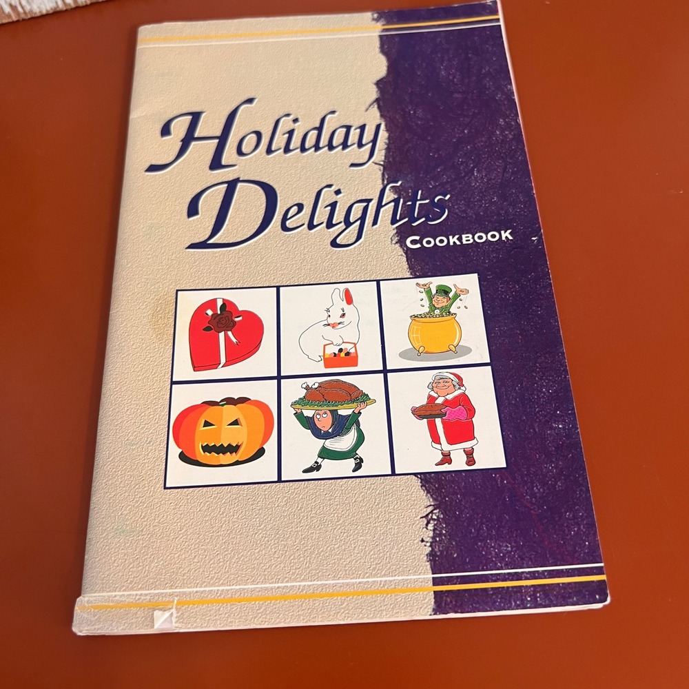 Holiday‎ Delights Cookbook Fundcraft Publishing Seasonal Recipes Softcover Book